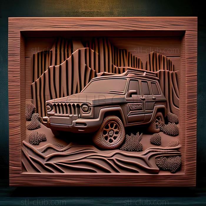 3D model Jeep Cherokee KL (STL)